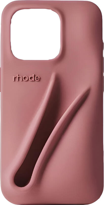 Husa Rhode Lip Case pentru iPhone 16 Pro Max, Culoare Salty Tan, Protectie din Silicone Soft-Touch cu Slot Integrat pentru Peptide Lip Treatment, Margini Raisate