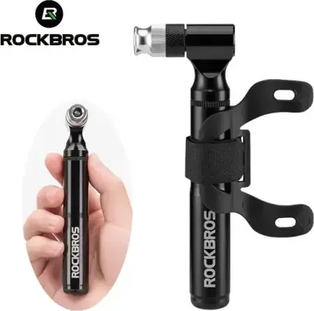 Pompa pentru bicicleta mini clasica ROCKBROS,130 PSI - JG-PB-11 - Piese/Accesorii > Pompe