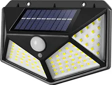NO Brand Solar Light 6pcs Set, 1200mAh, 100 LED, Waterproof, Black