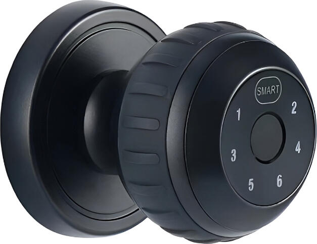 NO Brand Smart Lock with Fingerprint Interior, Password. Tuya APP G530, Black