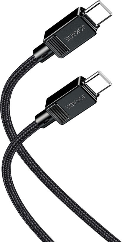 Jokade Cable Type-C to Type-C 5A 1m JA050, Black