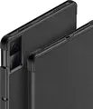 Dux Ducis Domo Case for Xiaomi Pad SE 11, Synthetic PU Leather and PC Shockproof Cover, Smart Auto Sleep/Wake, Slim Foldable Stand, Black