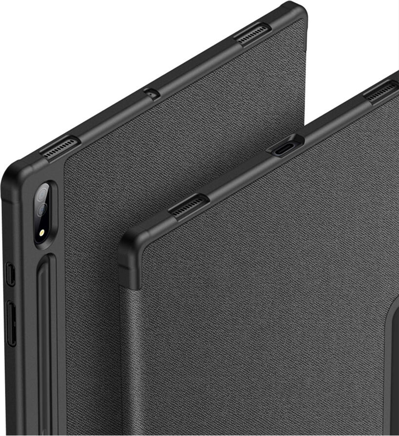 DUX DUCIS DOMO Case for Samsung Galaxy Tab S10 Ultra S9 Ultra S8 Ultra 14.6 inch, PU Leather Shockproof Cover with S Pen Holder and Auto Sleep Wake