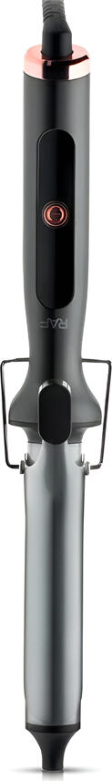 Raf R.441 Hair Curler, 55W, 40mm Ceramic Coated Aluminum Barrel, 180°C Max Temp, 30s Preheating, 360° Swivel Cord, Overheating Protection, Black