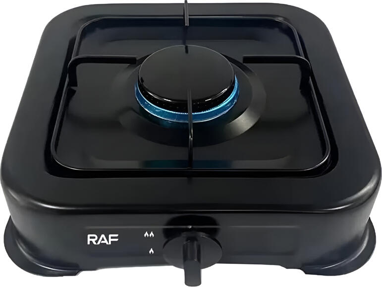 Raf Home Gas Stove R.8032B, Black