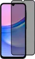 WOO Tempered Glass Privacy 5D Screen Protector for Samsung Galaxy A17, Full Coverage Anti-Spy Scratch Resistant Guard with Oleophobic Coating