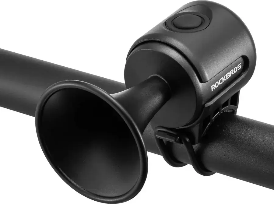 Sonerie pentru bicicleta ROCKBROS, tip claxon, negru - 34210002001 - Chirie Ebike