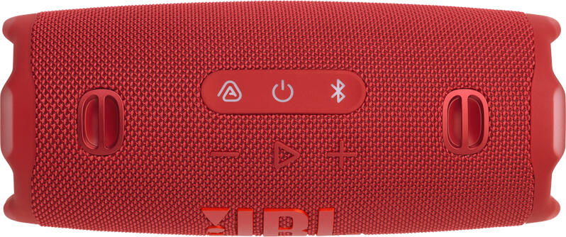 JBL Charge 6 Portable Bluetooth Speaker, Red, IP68 Waterproof and Dustproof, 45W Total RMS Power, 28h Playtime, AI Sound Boost, Auracast, Powerbank
