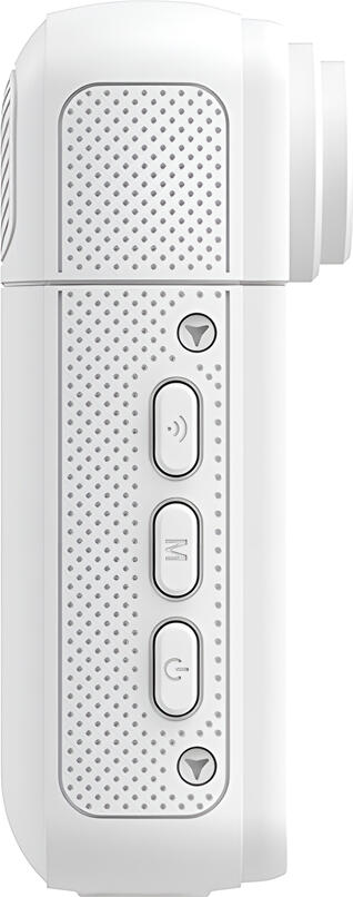 S70 Mini Action Camera, 2.7K Full HD Video, 170 Degree Wide Angle, 180 Degree Rotatable Lens, 1.47 inch IPS Screen, WiFi, RoadCam App, White