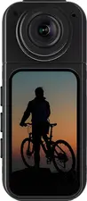 NO Brand Mini Action Camera S70 Lens 2.7K, 180 Rotation, Black