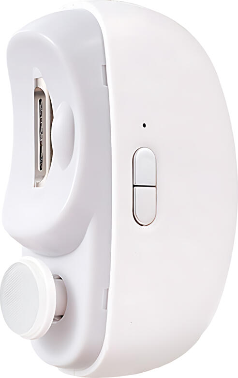 NO Brand Electric Nail Clipper, Nail File and Manicure, CH705, White