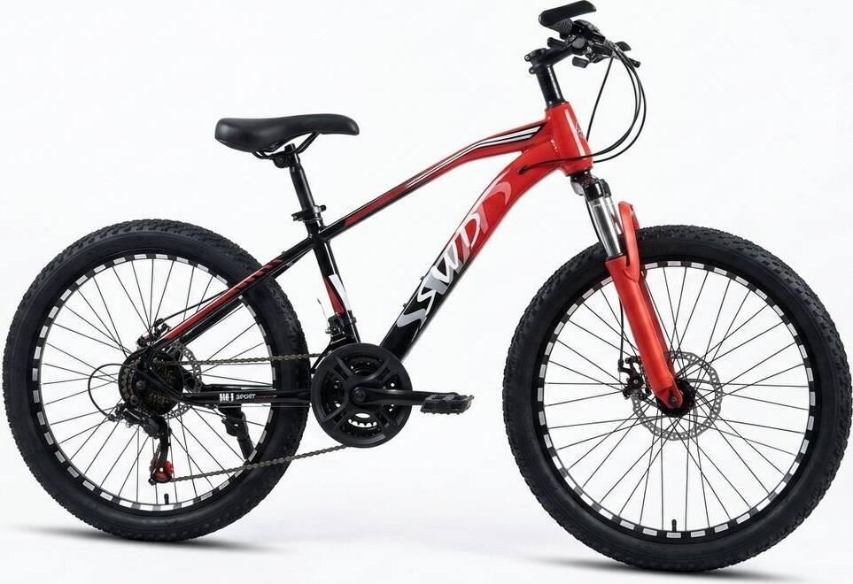 SWD, 20, rosu - Biciclete > Roti 20 - 6/8 ani
