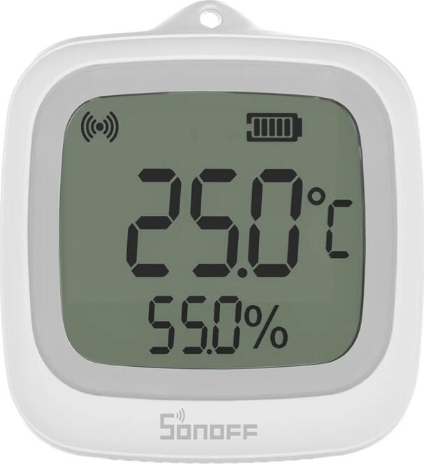 Sonoff Zigbee LCD Smart Temperature Humidity Sensor IP65 (SNZB-02WD)