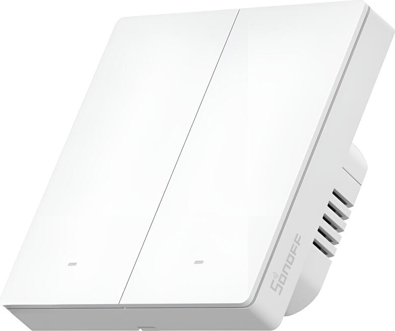 Sonoff Zigbee Smart Wall Switch SwitchMan M5 2-Gang (Neutral Optional), White