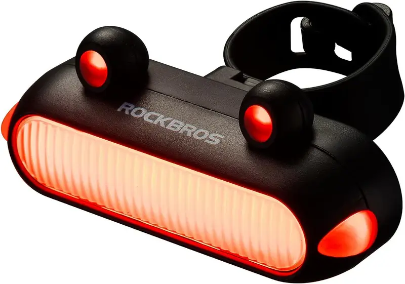 Lanterna spate ROCKBROS Frog RFL01, lumina rosie - 24520003001 - Piese/Accesorii > Lumini