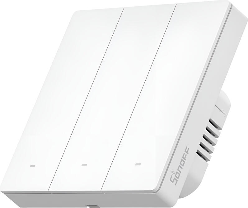 Sonoff Zigbee Smart Wall Switch SwitchMan M5 3-Gang (Neutral Optional), White