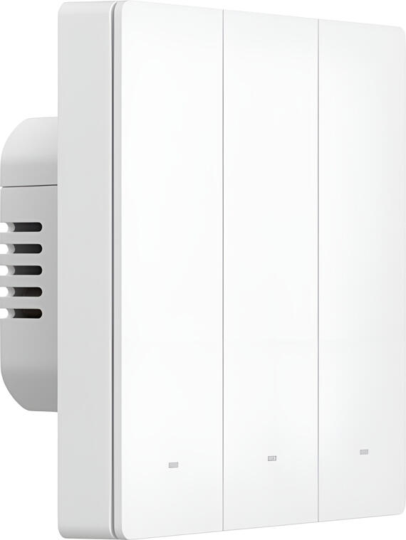 Sonoff SwitchMan M5 ZBM5 Zigbee 3.0 Smart Wall Switch, 3-Gang Capacitive Touch, Neutral Optional, 100-240V AC, 10A, eWeLink, Alexa & Google Assistant