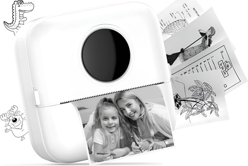Role Hartie Termica EYESUN pentru Imprimanta HD Mini si Camera Instant pentru Copii, 57 x 25 mm, Alb, Imprimare Fara Cerneala, Compozitie Rezistenta