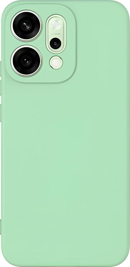 Чехол WOO для Oppo Reno 14, противоударный кейс из премиального жидкого силикона с подкладкой из микрофибры, матовое покрытие против отпечатков