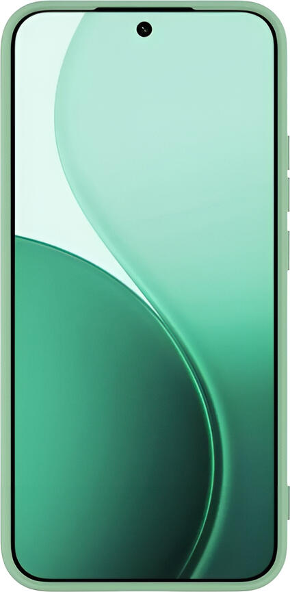 Чехол WOO для Oppo Reno 14, противоударный кейс из премиального жидкого силикона с подкладкой из микрофибры, матовое покрытие против отпечатков