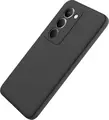 Husa WOO din Silicon Lichid pentru Xiaomi Redmi 15, Negru, Protectie Shockproof Anti-Alunecare cu Captusala Interioara Moale si Profil Slim