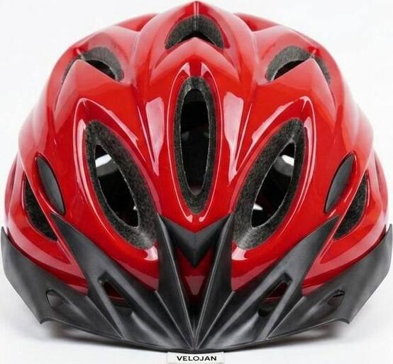 VELOJAN G-10S Bicycle Helmet for Road, MTB and Urban Cycling, High-Density EPS, Detachable Visor, Massive Frontal Ventilation, Rear Adjustment System