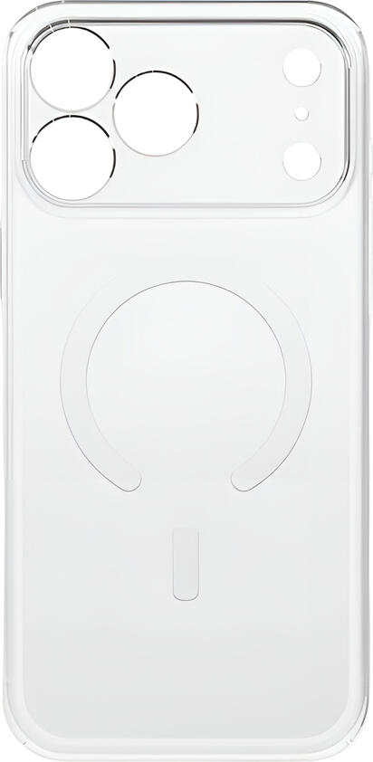 Чехол Uniq Airsuit Magclick для iPhone 17 Pro, ультратонкий прозрачный гибридный кейс с защитой от ударов и пожелтения, совместимый с MagSafe