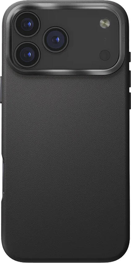 Uniq Hybrid Magclick Lyden Leather Case for iPhone 17 Pro Max 6.9 inch, MagSafe Compatible, Shockproof and Dust Resistant Slim Protective Cover