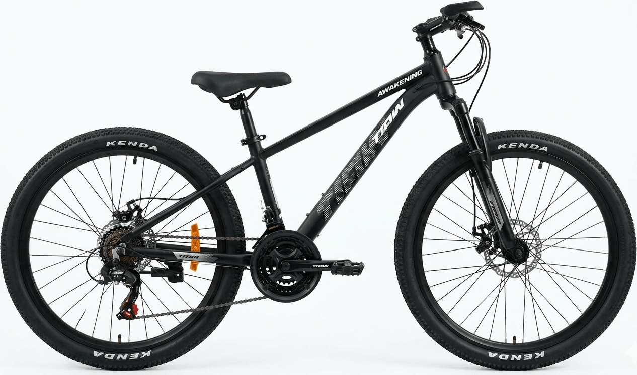TIAW 24 negru - Biciclete > Roti 24 - 9/12 ani