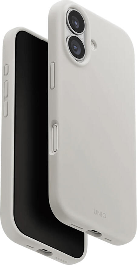 Husa UNIQ Lino Hybrid MagClick pentru iPhone 17 6.3 inch, Protectie Shockproof din Silicon Lichid si Policarbonat, Compatibila MagSafe