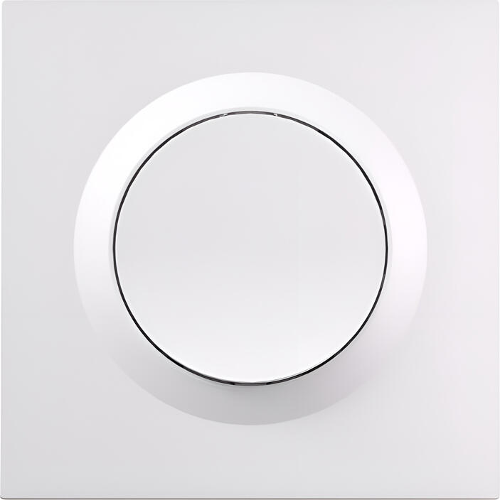 Sonoff E1GSL Wall Switch Enclosure for ZBMINIL2, Fire-Resistant Polycarbonate Auxiliary Switch, 86-Type and 60mm Round Box Compatible, White