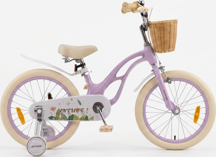 Antule 14 alb - violet - Biciclete > Roti 14 - 3/5 ani
