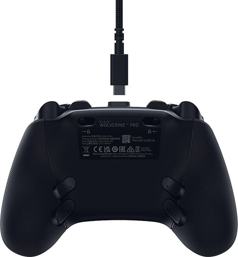 Controller PC Wireless Razer Wolverine V3 Pro 8K RZ06-05540, Rata Polling 8000Hz, Thumbsticks Magnetice TMR Anti-Drift, Butoane Mecha Tactile PBT