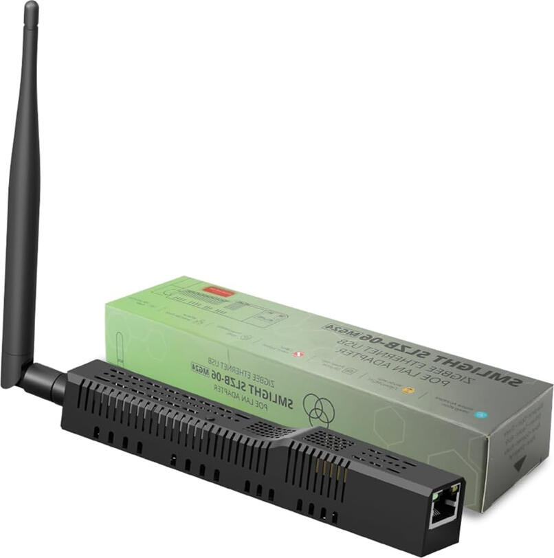Gateway Coordinator Router Zigbee 3.0 Smlight SLZB-06Mg24, Chip EFR32MG24 si ESP32, PoE/USB-C, Ethernet/Wi-Fi, compatibil Home Assistant Zigbee2MQTT ZHA