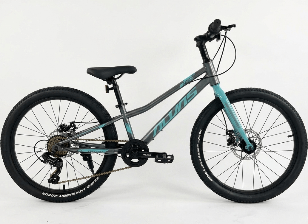 Alvas MT 22 Gri/ turcuaz - Biciclete > Roti 22 - 7/8 ani