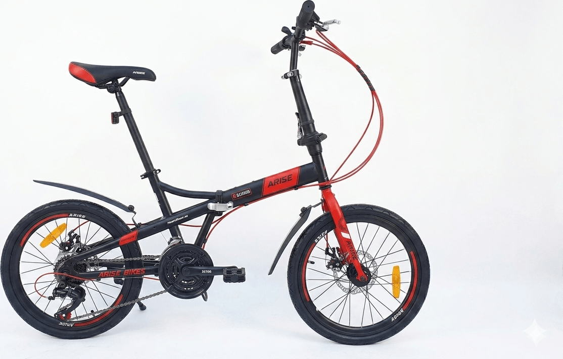 Arise Elmina 20 rosu - Biciclete > Roti 20 - 6/8 ani