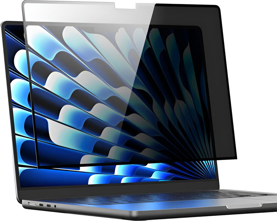 Защитная приватная пленка DUX DUCIS Leno для MacBook Pro 16 дюймов (2019-2024) A2141 A2485 A2780 A2991 A3403 A3186, PET-пленка с углом обзора 30 градусов, антибликовая