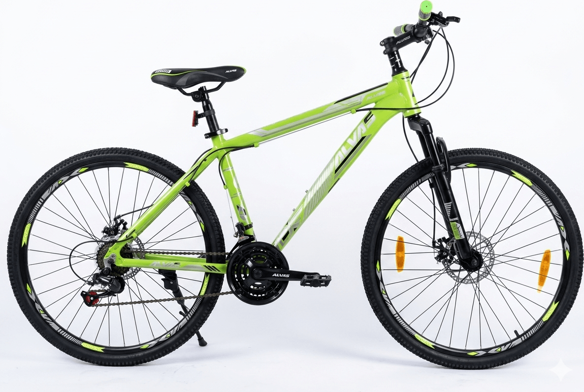 Alvas Famous 26 verde - Biciclete > Roti la 26