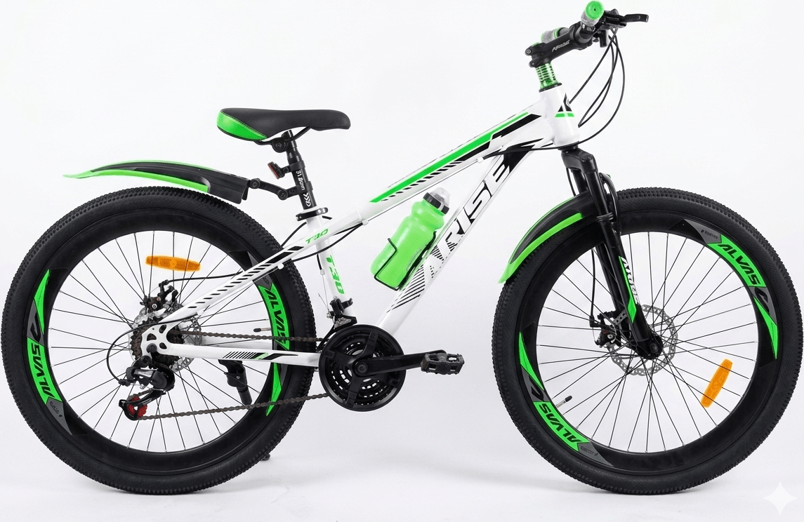 Arise T30  26 alb/verde - Biciclete > Roti la 26