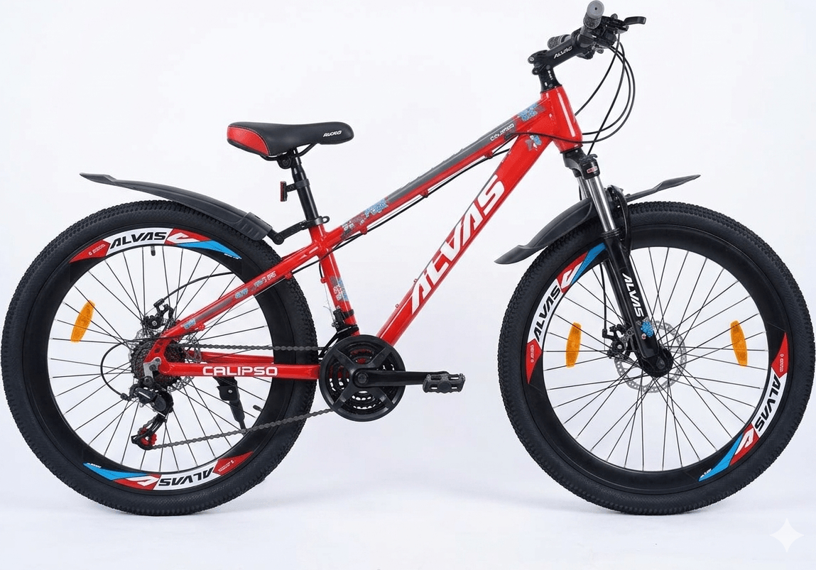 Alvas Calypso 26 rosu - Biciclete > Roti la 26