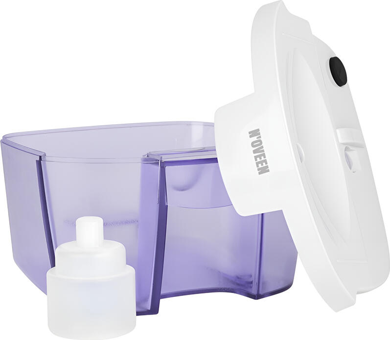 NOVEEN DH300 Mini Dehumidifier, 500ml Tank, 250ml/Day Efficiency, 10-20m2 Coverage, 22.5W, White, Portable Anti-Mold and Musty Smell Device