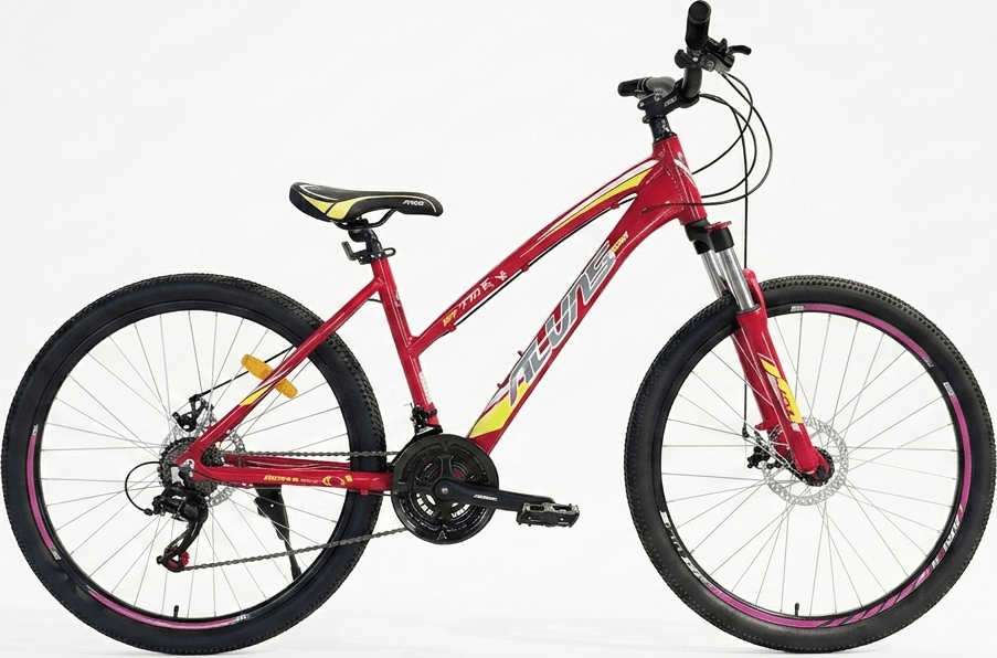Alvas Regina 26 rosu/ galben - Biciclete > Roti la 26