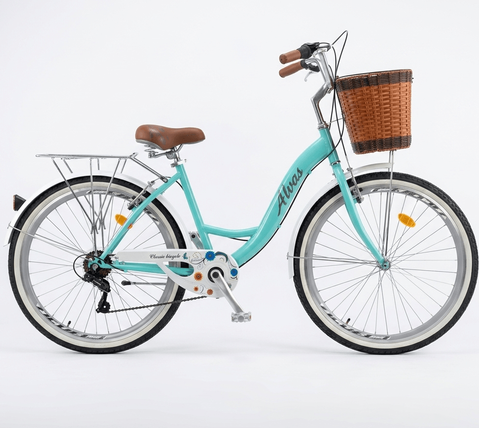 Alvas Lady 26 verde - Biciclete > Roti la 26