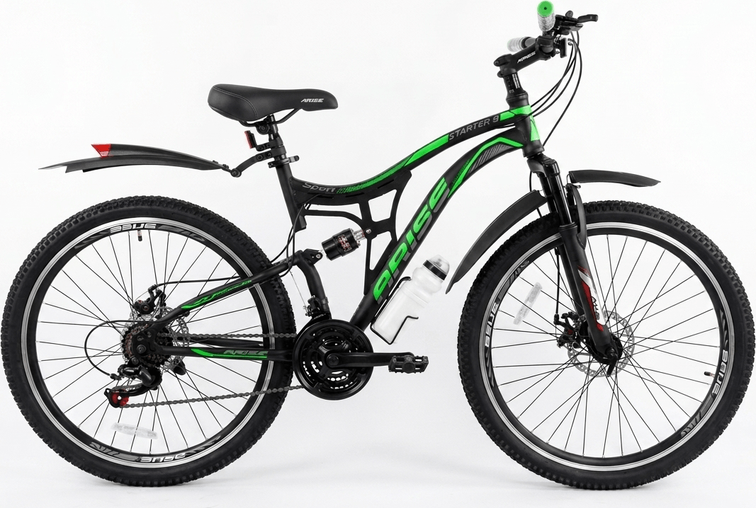 Arise Starter 26 negru/ verde - Biciclete > Roti la 26
