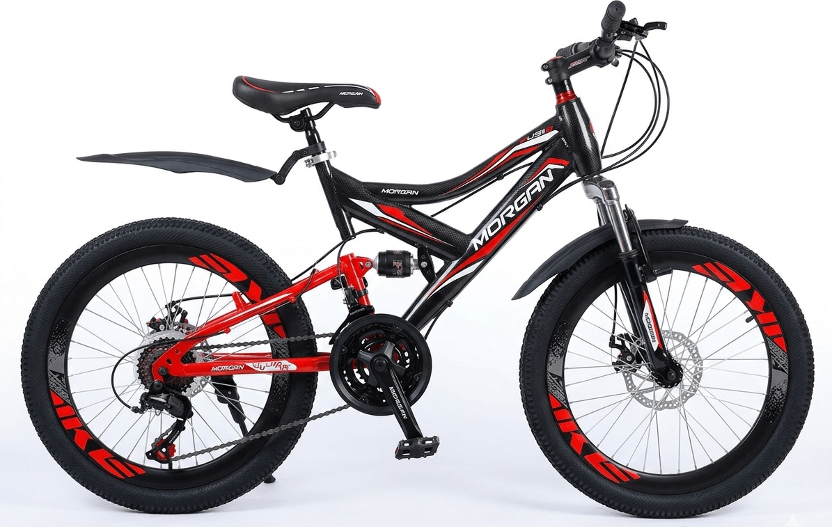 MORGAN SUS 20 rosu - Biciclete > Roti 20 - 6/8 ani