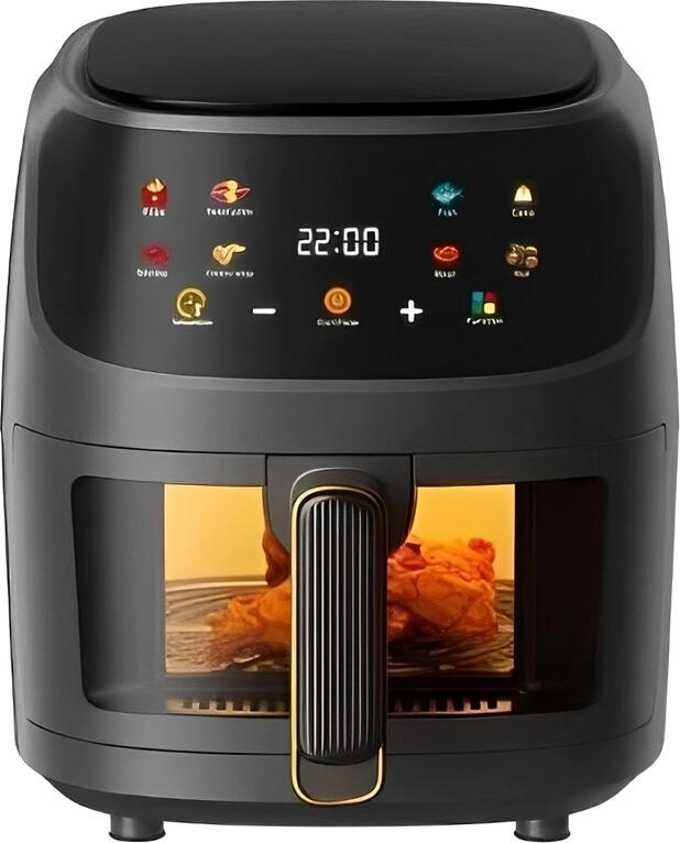 Teska Air Fryer TK-606D, 8L, 2400W, Black