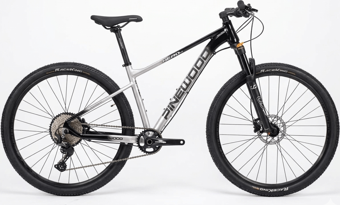 Pinewood Hero 2.0 29  argintiu - Biciclete > Roți la 29