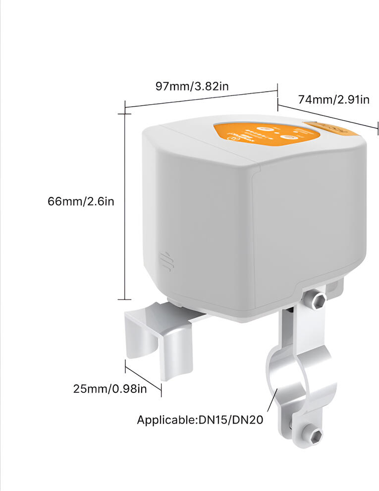 Controlor Moes Zigbee Vana Inteligenta pentru Apa si Gaz, Inchidere Automata la Scurgeri pentru Tevi DN15 DN20, Tuya Smart Life Alexa Google Home