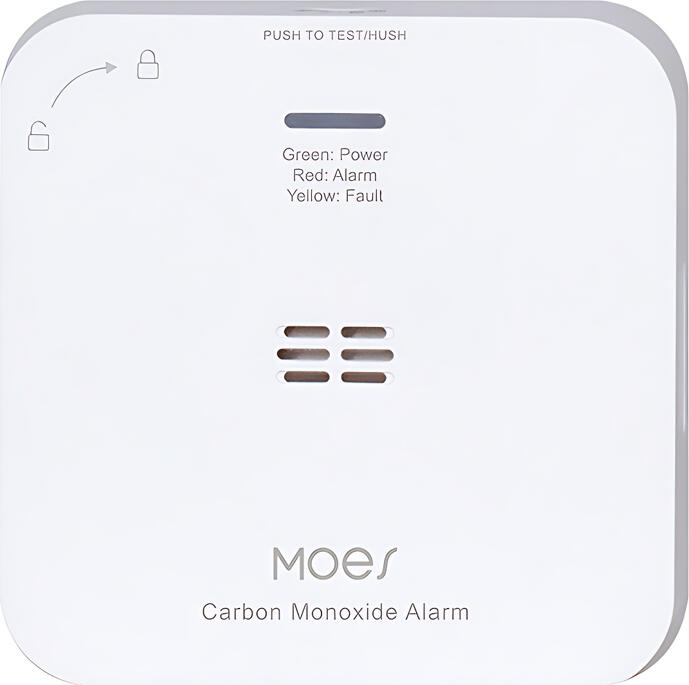 Moes ZigBee CO Detector Alarm Wireless Gas Leak Carbon Monoxide Sensor LR6