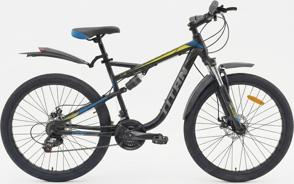 Titan 26 albastru/galben - Biciclete > Roti la 26